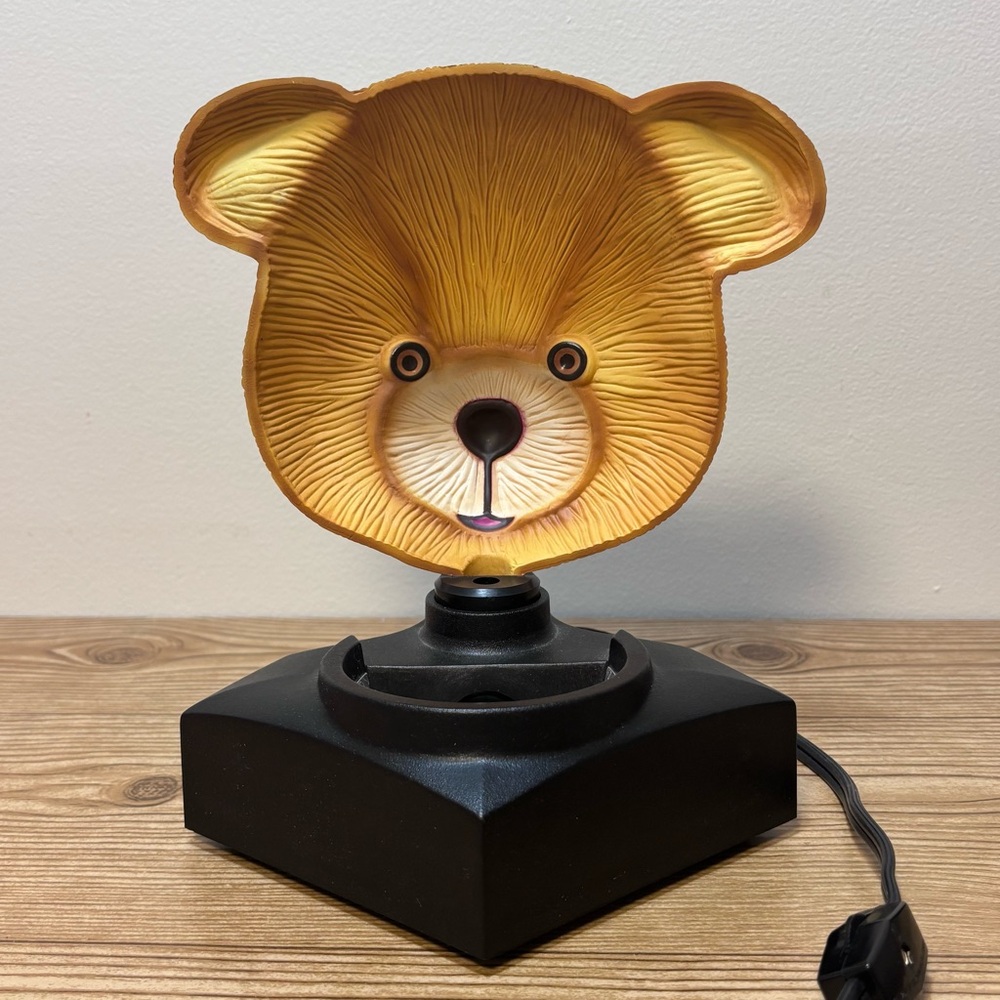 Teddy Bear 3D Holographic Table Lamp Sculpture Eyes Follow You